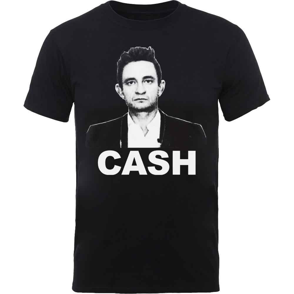 Johnny Cash Straight Stare T-Shirt Black New Unisex T-Shirt L