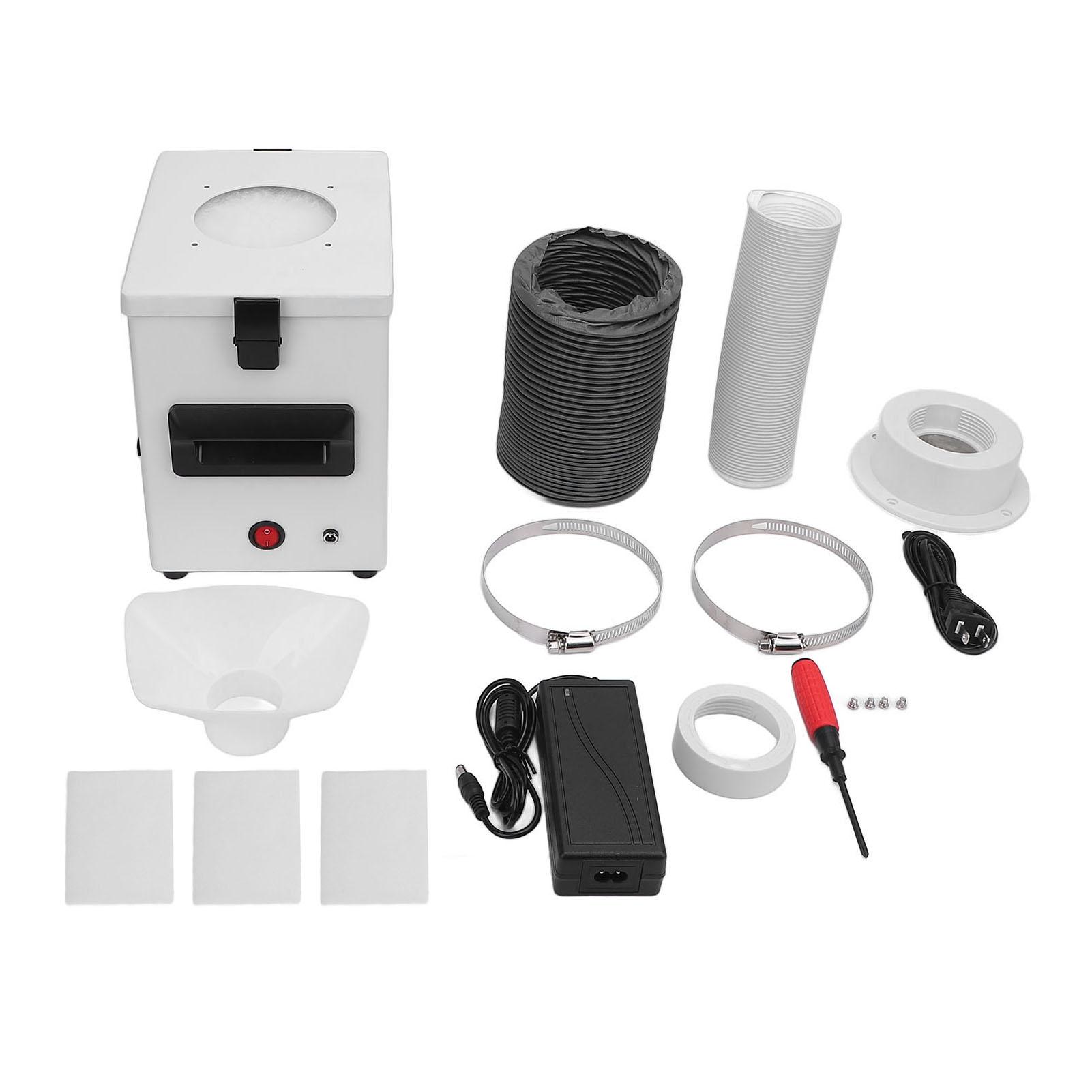 Kit Aspiratore Fumi di Saldatura Desktop Pavimento Sistema di Filtrazione a 3 Stadi Assorbitore da Banco Strumenti Elettronici per Saldatura