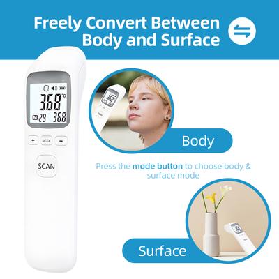 Non-Contact Infrared Thermometer for Forehead Instant Accuracy Readings Fever Alarm 32 Readings