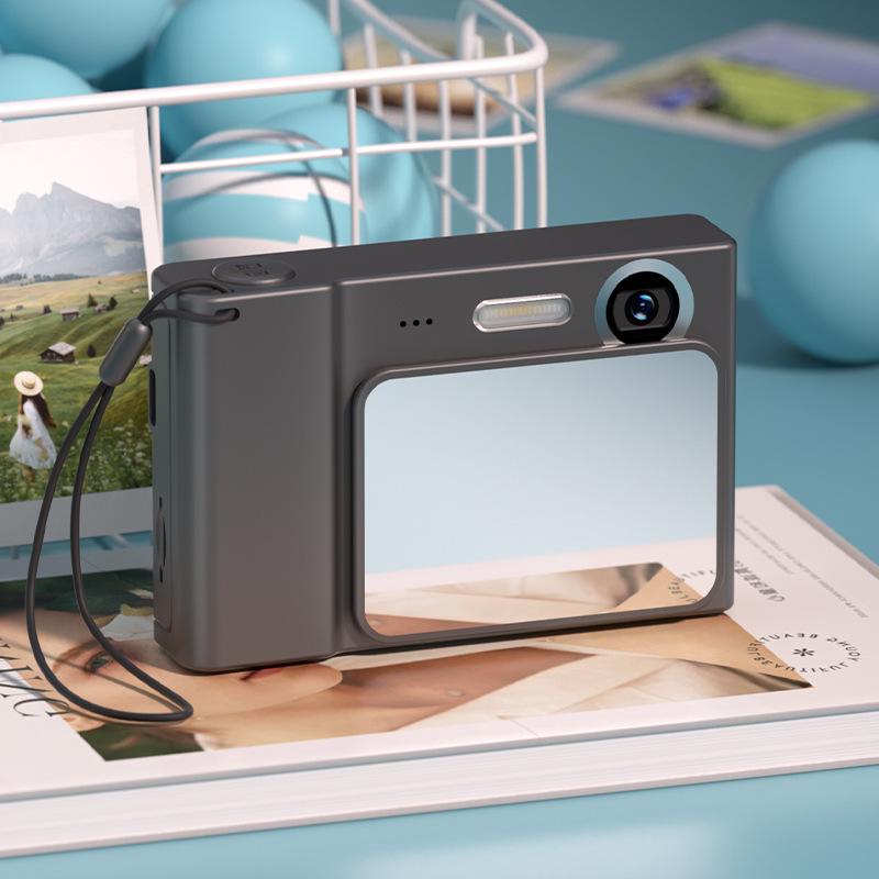 Just Fish Cloud HD Slide-out Dual Lens Portable Student Camera