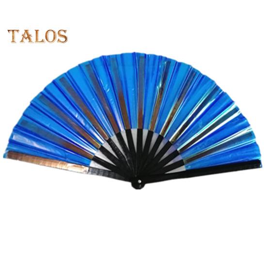 Folding Fan Brilliant Color Outfit Accessories Decorative Simple 13 Inch Festival Halloween Folding Fan Home Decoration