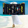 1pc Pacman Adventure beach towel,quick drying absorbent beach towel,outdoor sports swimming beach towel,Soft and comfortable Y73056
