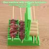 Barbecue Stringer Fast Skewer Kebab Maker Box Machine Beef Meat Vegetable String Grill Barbecue Kitchen Accessories Bbq Gadget