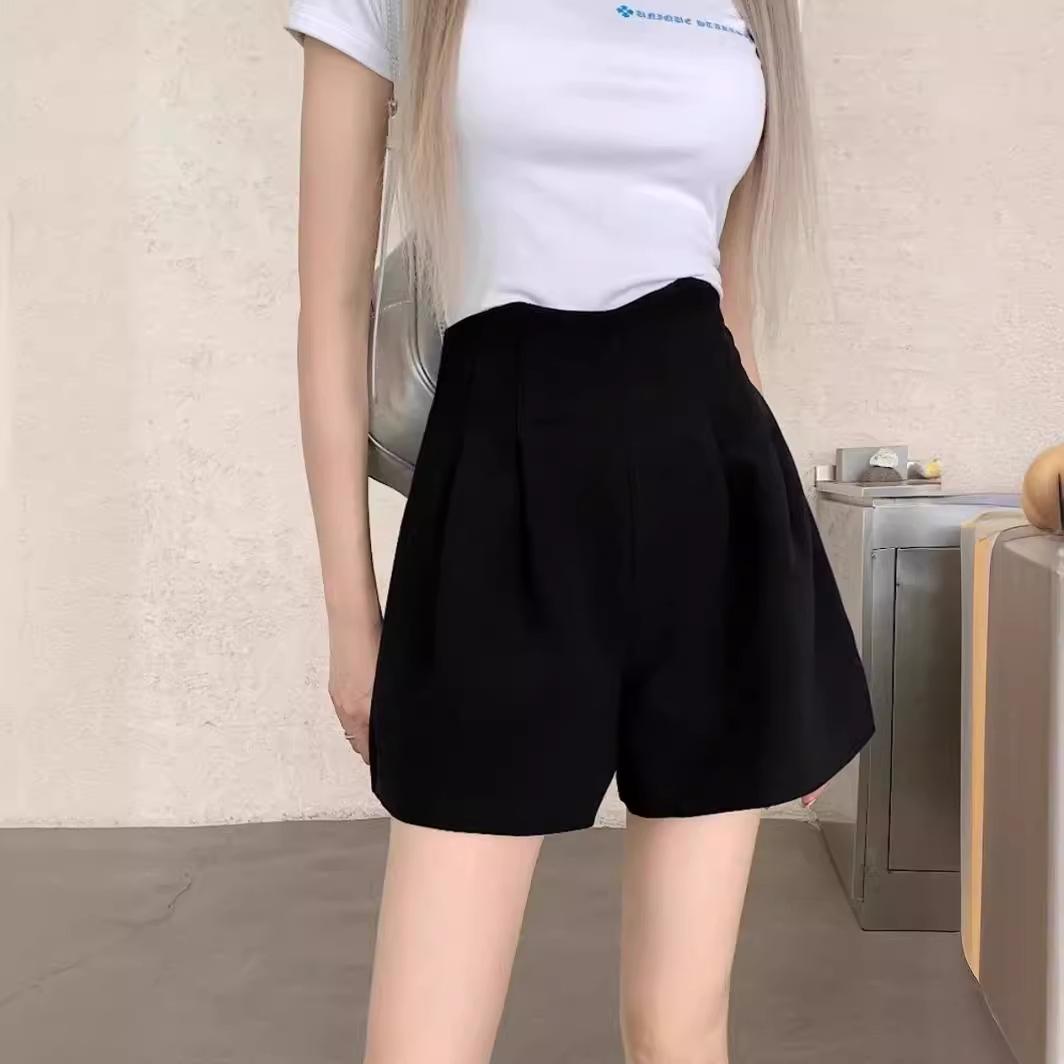 

Женские шорты свободного покроя с высокой талией, весна 2024 г. XL