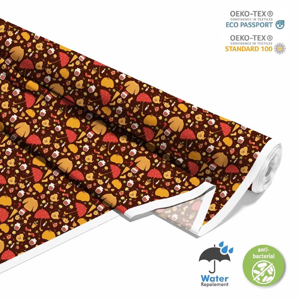 Outdoor Dekostoffe Oxford - Motiv Herbst I Dx744