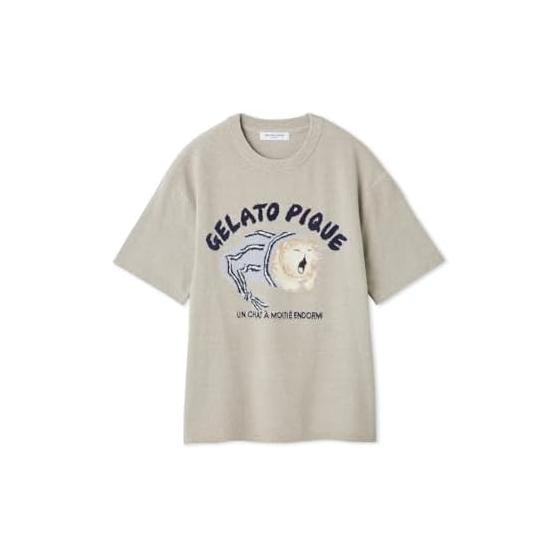 [Gelato Pique] HOMMEsleeping cat JQD pullover PMNT254949 Men s