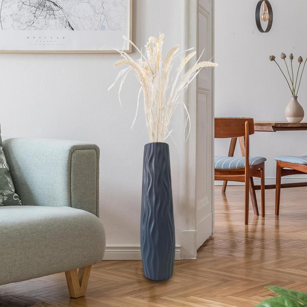 Plastic Tall Vase Standing Extra Large Floor Vases Modern Gift Home Decor 58cm