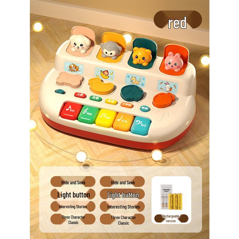 Children's Beginner Electronic Keyboard: Educational Toy Piano for Girls and Boys at Home