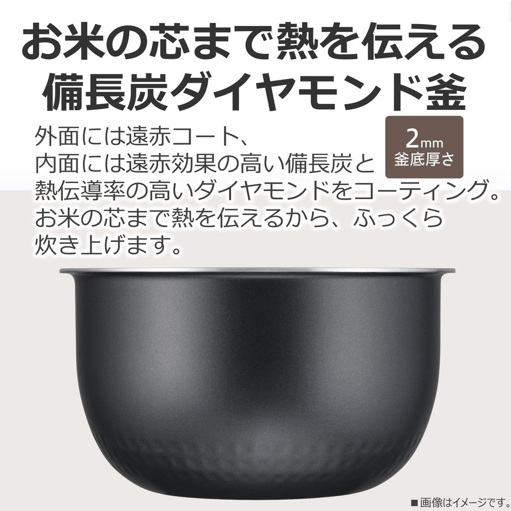 Toshiba Rice Cooker Cups Rice Cooker Black 5.5 RC-10BHW(K)