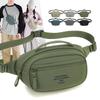 Outdoor Waist Bag Unisex Multi-Compartment Chest Bag