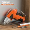 Electric Screwdriver With 3.5Nm Torque Control Ergonomic Handle Fast Charging Interchangeable Bit DIY Projects