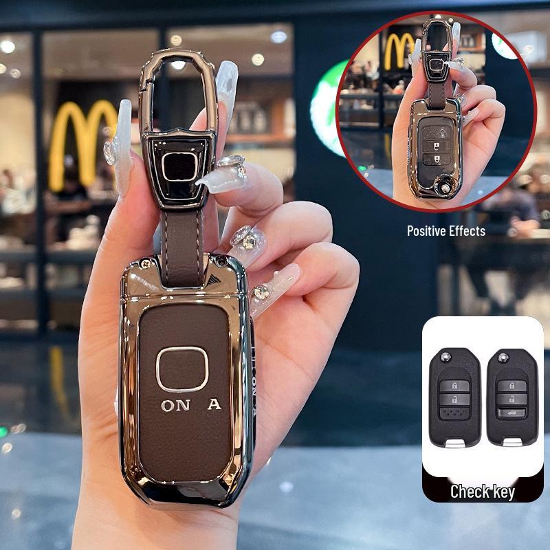 Elfde Generatie Accord Halve Sleutelhoes voor Accord, Civic, CR-V, HR-V, Integra, Vezel, XRV, en Meer