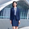 Women's Professional Double-Breasted Long Sleeve Suit Set