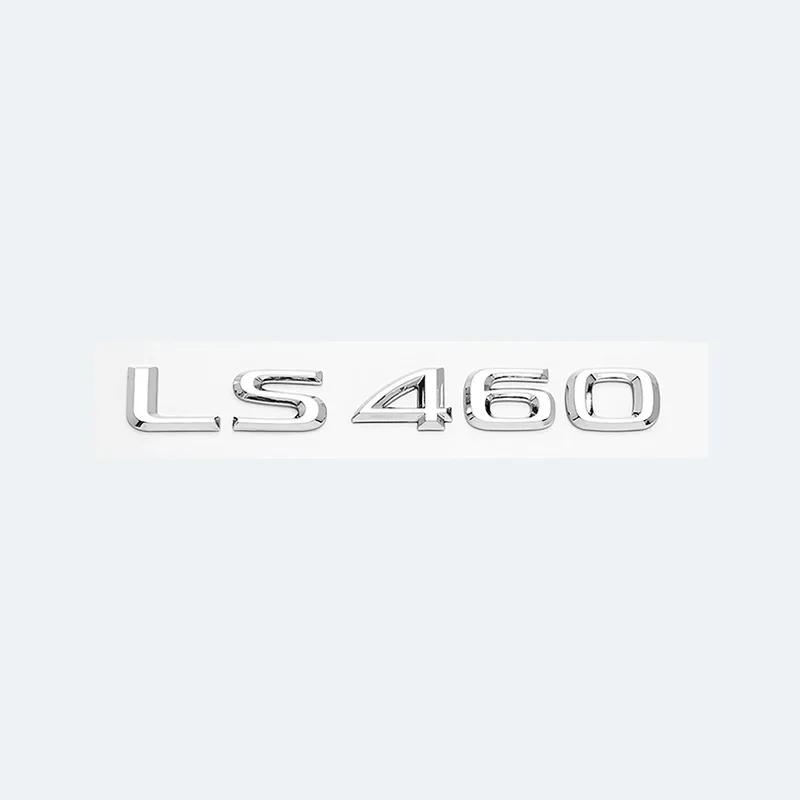AABGE1 For Lexus LS LS350 LS400 LS460 LS460L LS500h LS600h LS600 Car Trunk ABS Chrome Letters Logos Badge Emblem Decals Styling Sticker