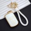 TPU Car Key Cover Case Bag Holder Shell for Toyota Camry RAV4 Avalon Auris 2 3 4 Buttons Smart Keyless Holder Protector