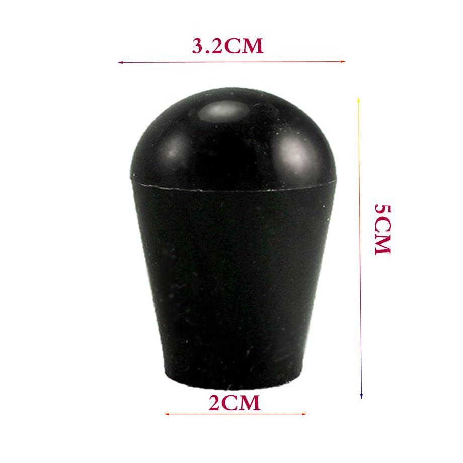 

KegLand Bar Ware Black Plastic Draft Tap Handle Short Ball/Long Slender Type Faucet Handle Beer Tap Accessory Homebrew