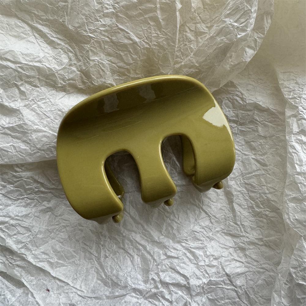 Simple Large Crab Hair Claws Clips Clamps Women Girls Leopard Tortoise Shell Ponytail Holder Barrettes Hairpins Hair Accessories