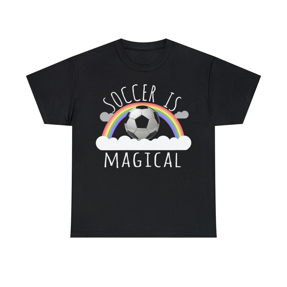 Soccer Is Magical Graphic T-Shirt, Sizes S-5XL M
