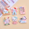 Adorable Resin Cartoon Cat Shoe Buckle & Creative DIY Jewelry Hair Clip Accessories