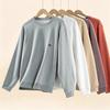 226 High-end Embroidered Crewneck Sweatshirt Casual Streetwear Women