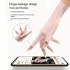1 Pair Fingerless Gloves Summer Sunscreen Protection Multicolor Gloves Woman Driving Gloves Stretch Female Touchscreen