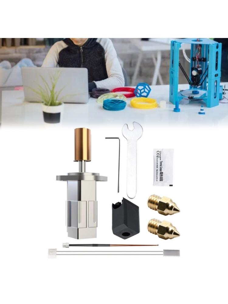 3D Printing etal Hotend Heating Block Nozzle Thermistor Heating Plate Replacement for K1max CR-M4 3D Printers