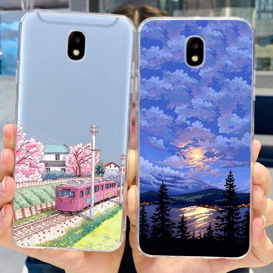 For Samsung Galaxy J7 2017 J5 2017 J3 2017 Case Cover Soft TPU Silicone Coques For Samsung J5 2017 J730 j530 j330 Clear Bumper