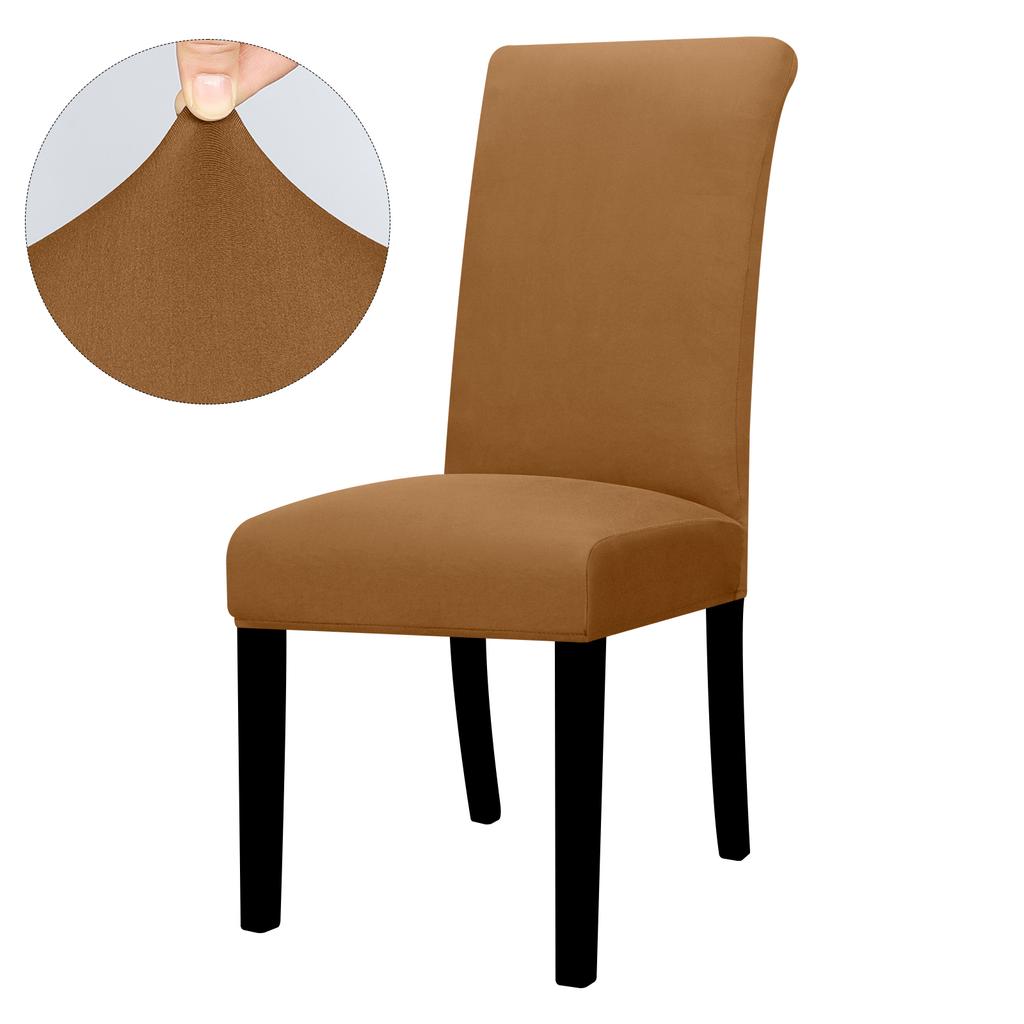 Elastic Milk-Silk Chair Cover Universal Size Cheap Chair Covers Stretch Seat Slipcovers Chair Protector For Home Decor