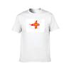 guernsey flag map TShirt cotton tshirt 100 t shirt custom print TShirt