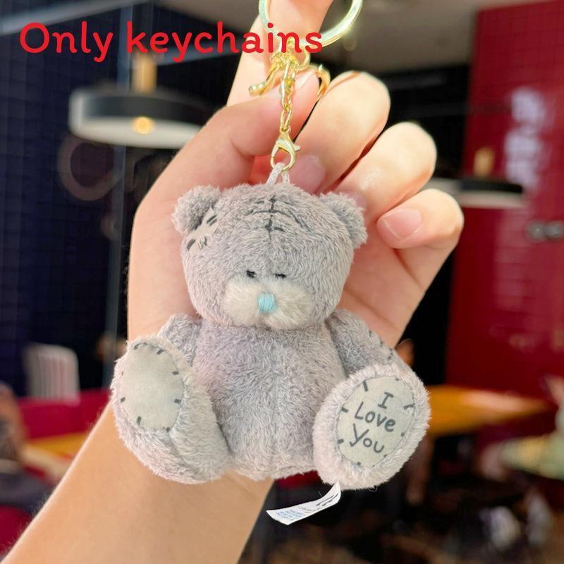 To Me You Tatty Teddy Plush Keychain Pendant With Embroidery Design For Gift