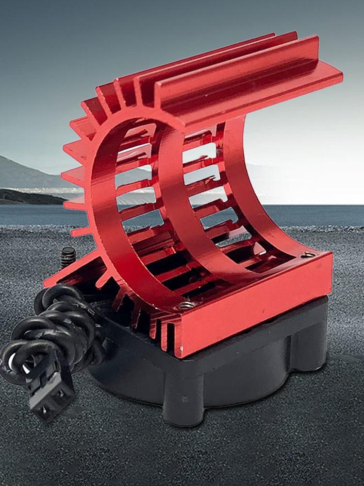 RC 380 390 2838 2845 2847 Motor Cover HeatSink Cooling Fan RC Cooling Fan for Wltoys 124017 124016 144010 Model Cars Parts