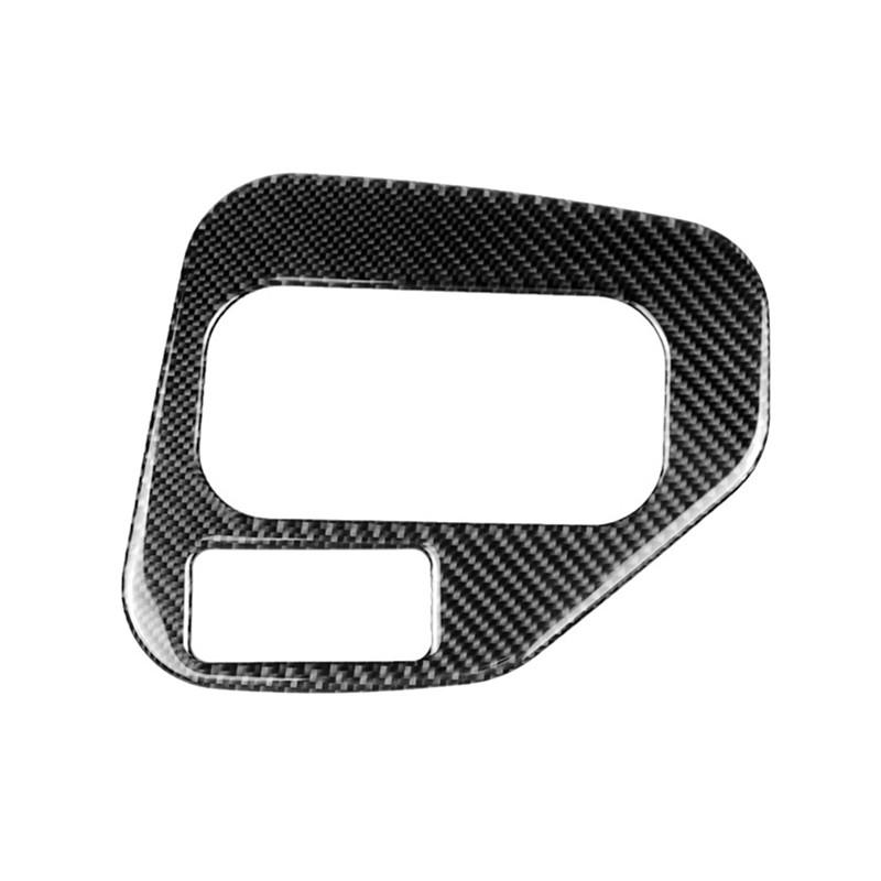 Fibră de carbon autovehicul de control centru schimbător panou cadru capac ornamente autocolant accesorii de decorare pentru BMW M5 E39 Seria 5