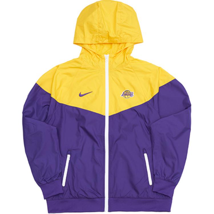 

Nike Куртка X NBA Youth Los Angeles Lakers, удобная, дышащая, мягкая, повседневная, лимонно-желтая, детская куртка 3Z2B7FEKR-LAK M
