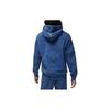Jordan Tie-Dye Logo Patch Drawstring Hoodie Long Sleeve Sweatshirt Men Tops Blue DR3088-493