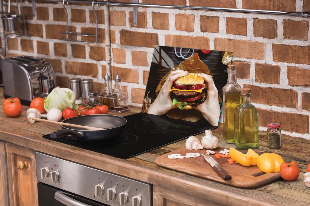 SZKLANA DESKA DO KROEJNIA 30x22 HAMBURGER