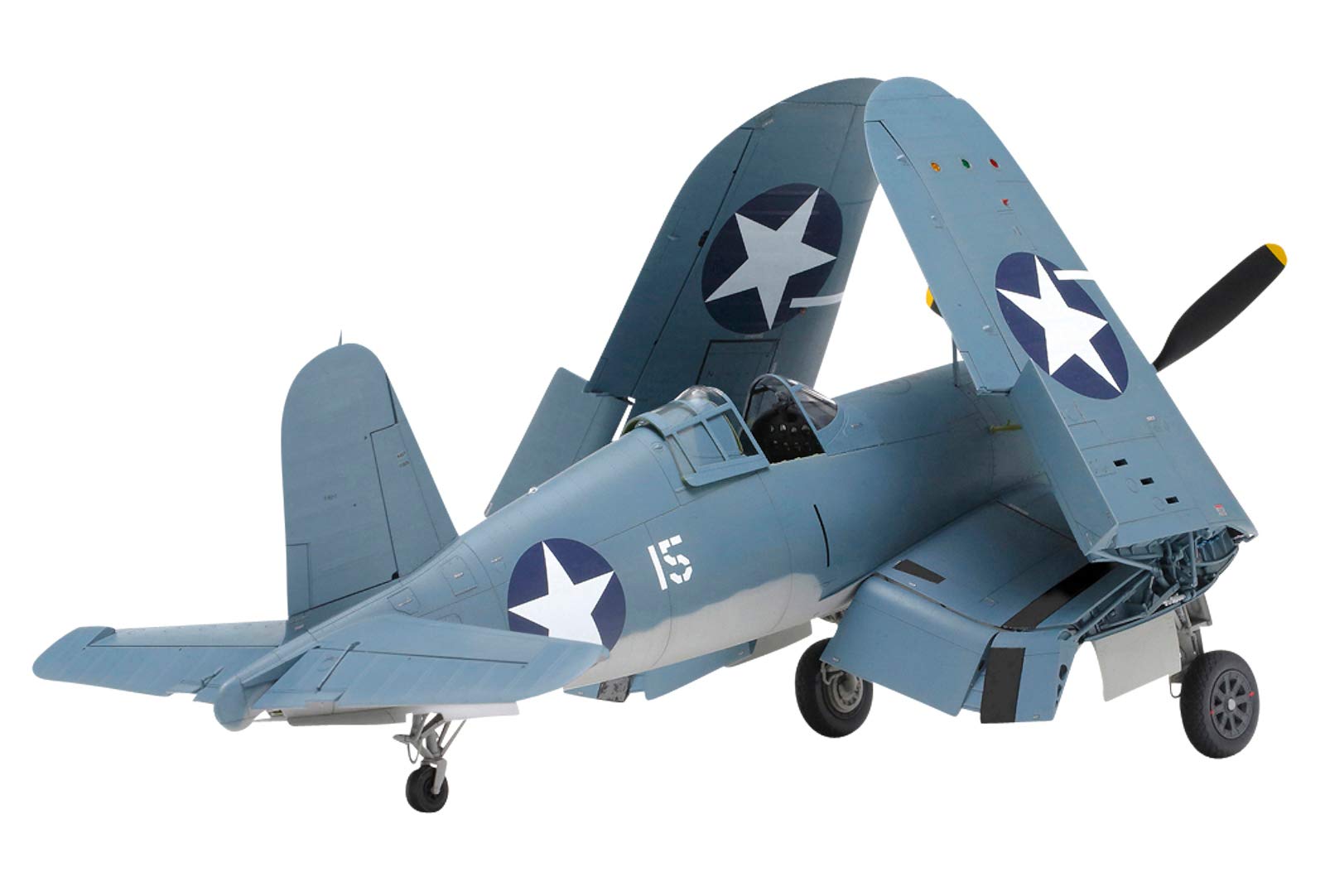 

Пластиковая модель самолета TAMIYA 1/32 серии № 24 ВМС США Vought F4U-1 Corsair Bird Gauge 60324