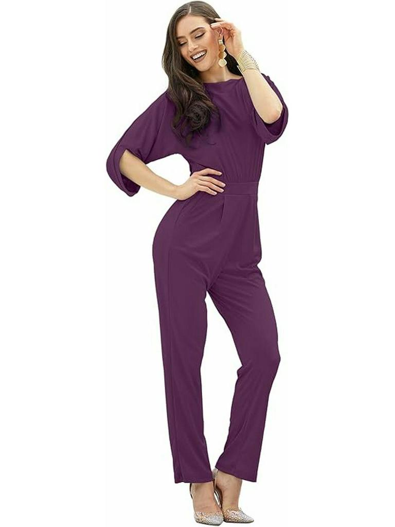 Stilvoller Semi-Formal Jumpsuit mit langen Hosen