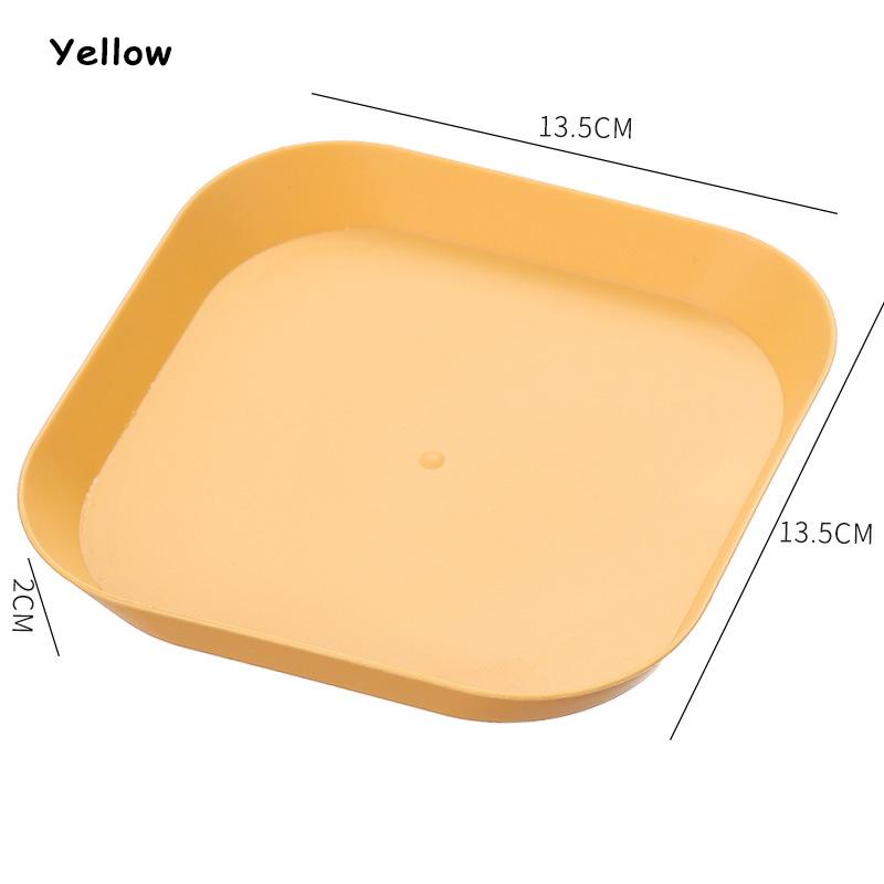 Severský styl plastového talíře na večeři, kostní miska, domácí čtvercová miska na rožni, kostní miska na dort, ovoce, svačina, malý talíř, kuchyňské doplňky