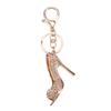 Key Chain Holder   Keychain   Alloy Rhinestone High Heel Key  Pink