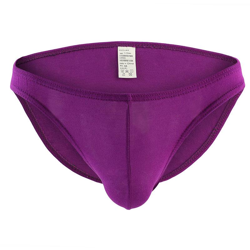 Chiloți bărbați tip triunghi U Convex talie joasă sexy respirabili mulați lenjerie bărbați