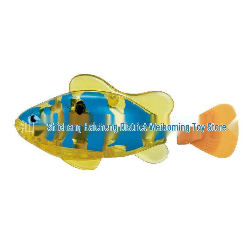 Electric Flashing Sensory Fish: Light-Up Swimming Pet for Babies – 8 Fish Types