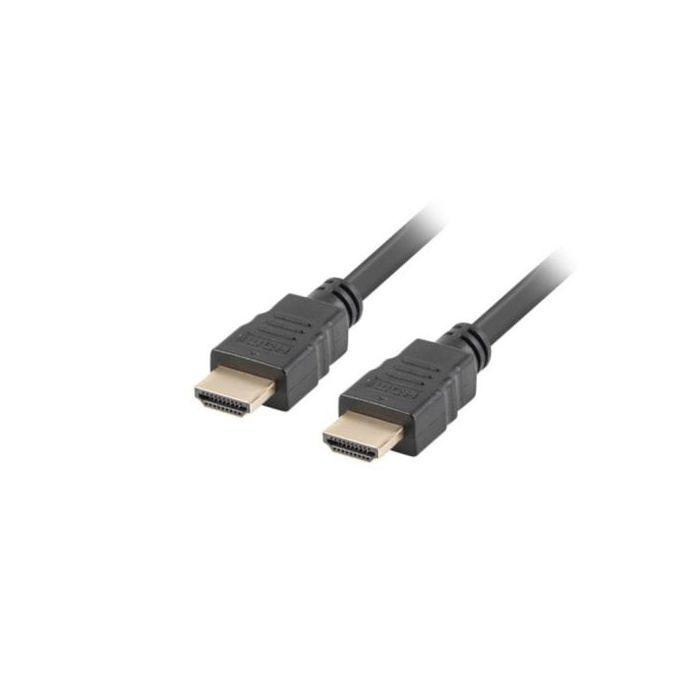 Câble HDMI - LANBERG - CA-HDMI-10CC-0150-BK - 15 Mètres - Résolution 4K - Connecteurs Macho/Macho