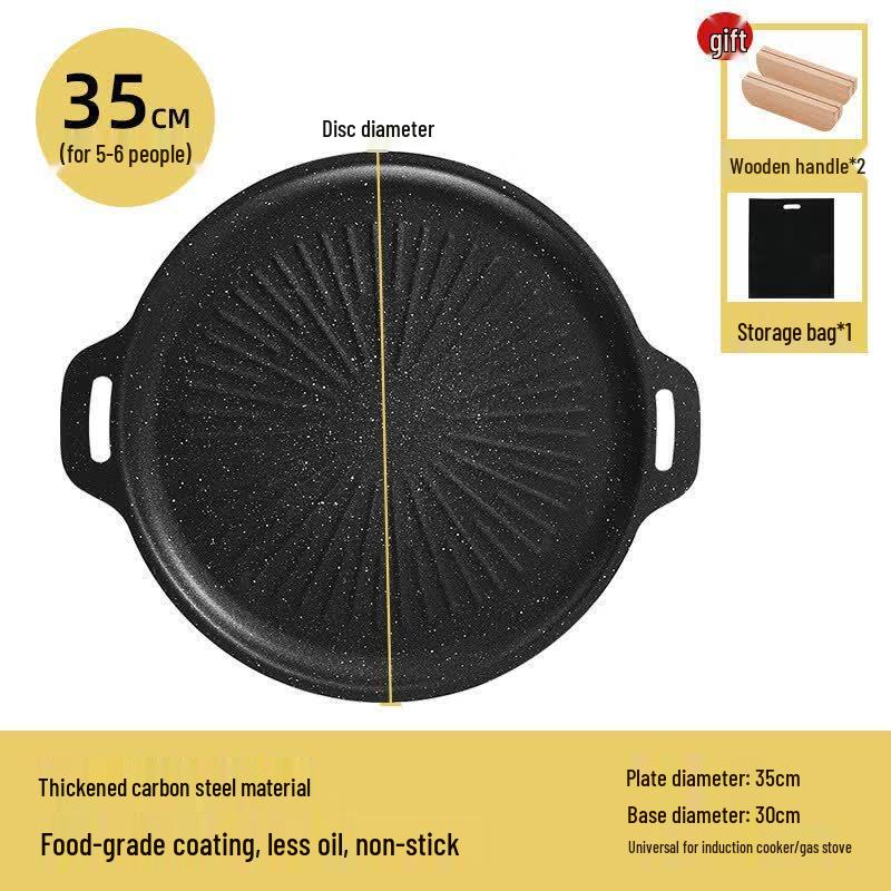 Non-stick Portable BBQ Griddle Plate