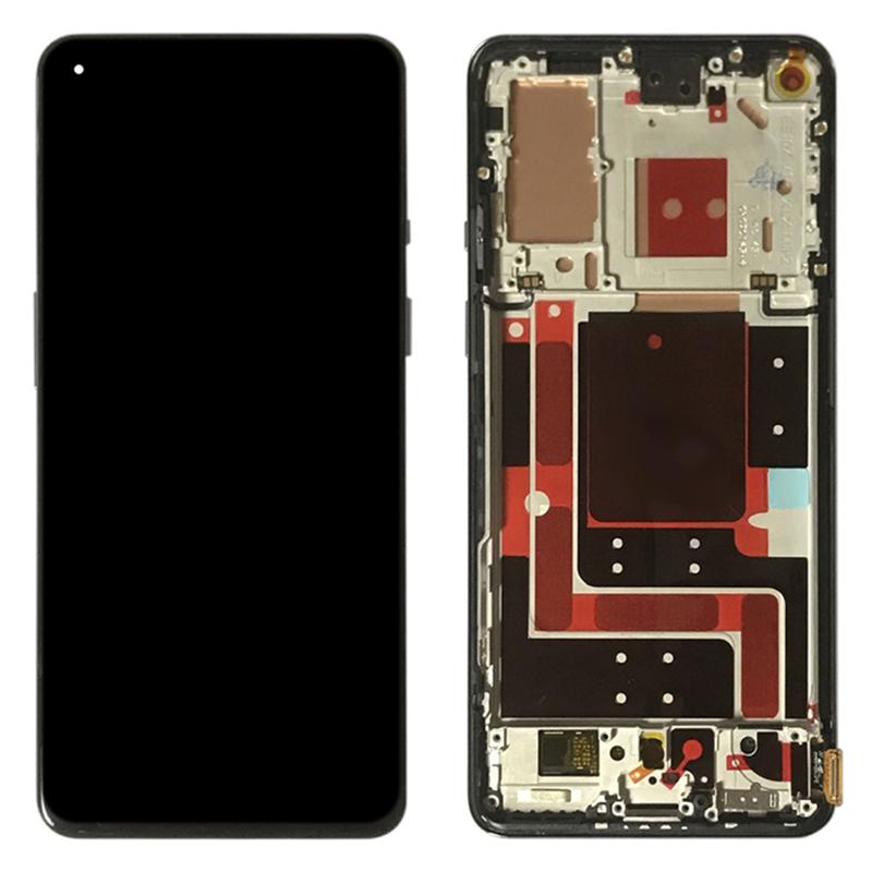 

Grade B AMOLED Screen and Digitizer Assembly+Frame Part (without Logo) for OnePlus 9 (EU/US Version) Purple