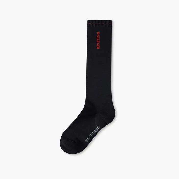 WOMENS LOGO KNEE SOCKS_BLACK