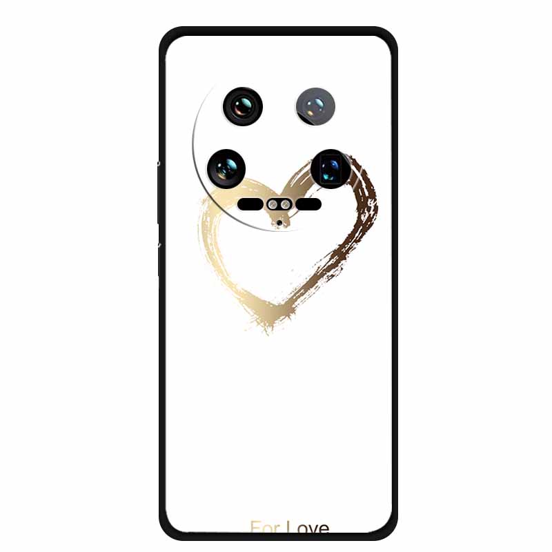 For Xiaomi 14 Ultra 5G Case 6.73''Animals Painted Silicone Soft TPU Coques for Xiaomi 14Ultra Shockproof Cover Shells Cool Wolf