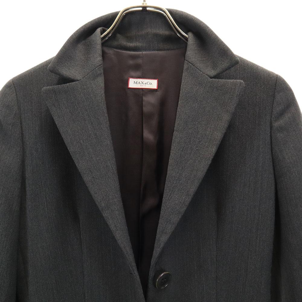 MAX&CO tailored jacket 38 Charcoal gray Blazer Max Mara Women Used