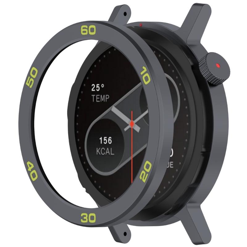 Bezel Rings Screen Protector Smartwatch Frame Cover for CMF Watch 2 Replacement Protector Bumper with Tempered Film