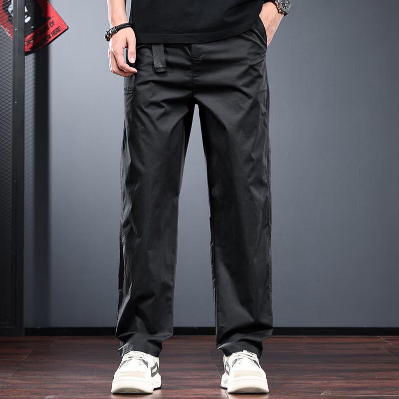 

Men s Summer Loose Straight-Leg Casual Pants XL