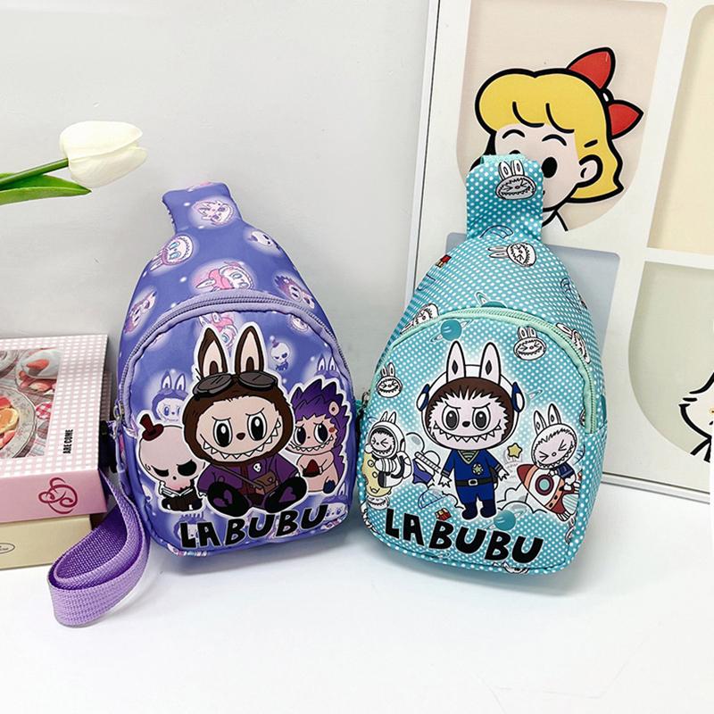 Kawaii Children Bag Chest Bag Cartoon Girl Accessories Bag Shoulder Crossbody Bag Gifts Travel Storage Bag